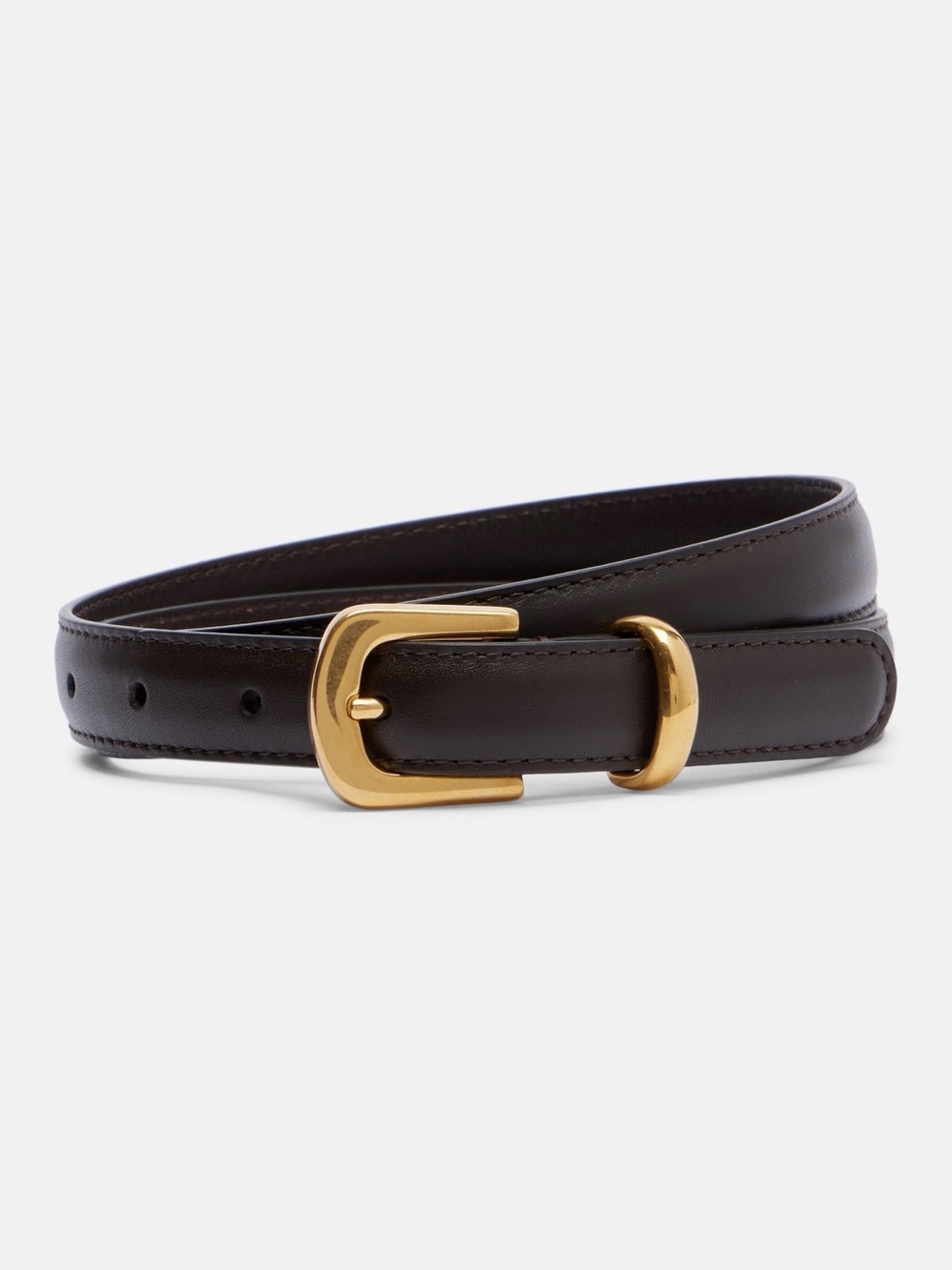 NWT The Row Ring Belt Brown/Gold Size 80 - Picture 10 of 10
